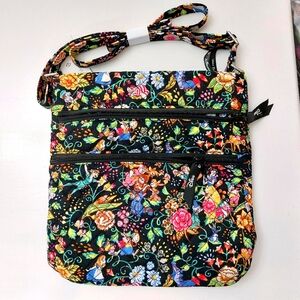 Vera Bradley Disney Classics Triple Zip Hipster NWT
